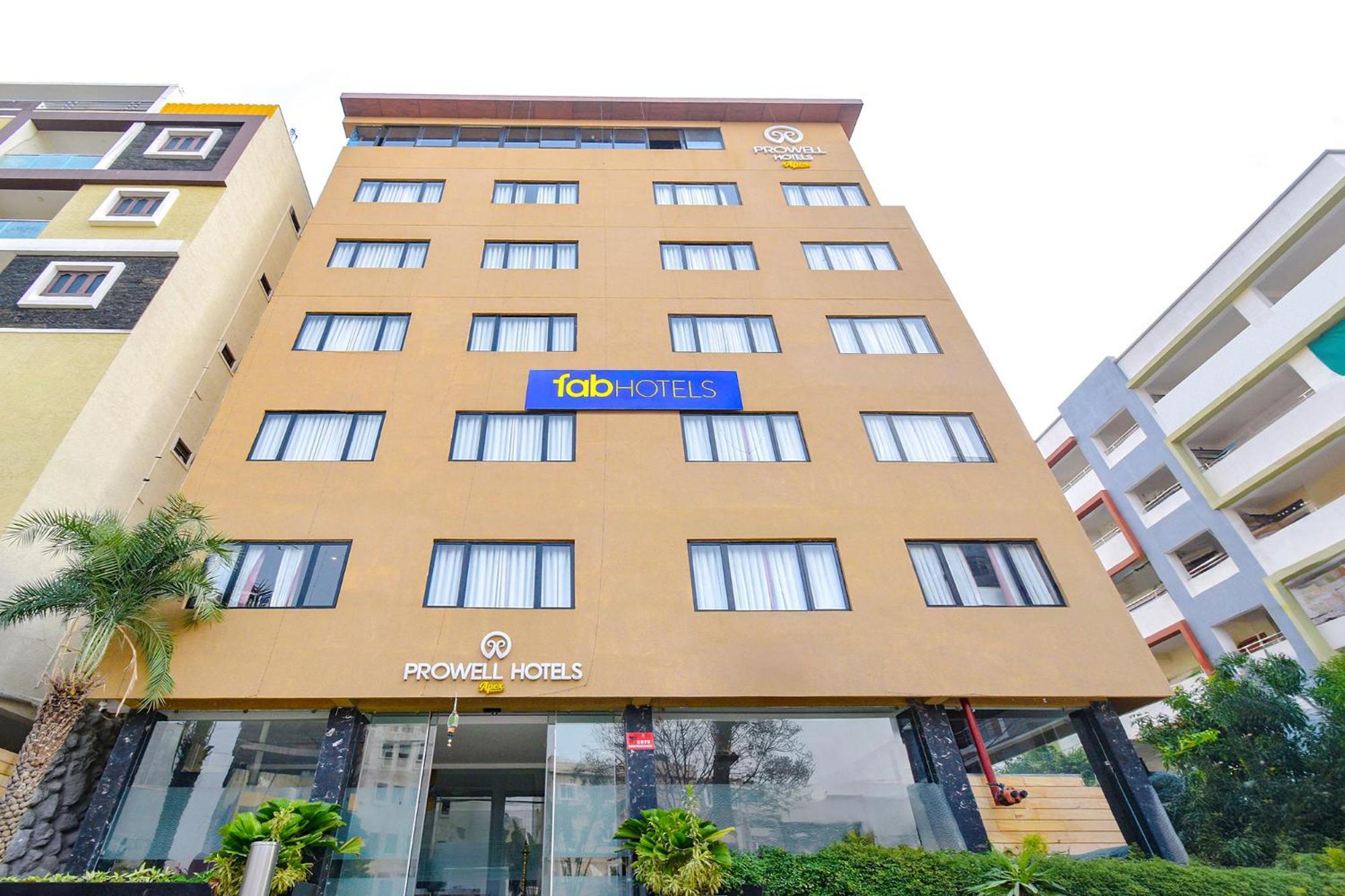 Fabhotel Prime Prowell Apex - Nr Kims Hospital, Hitech City Hyderabad Exteriör bild